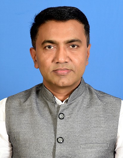 Dr. Pramod Sawant
          Honorable Chief Minister and
          Minister for Official Language
          